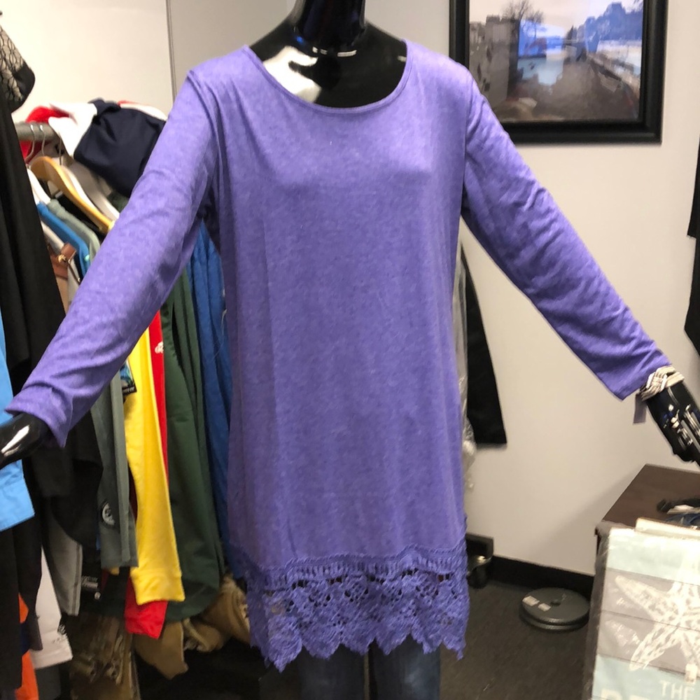 Miyang purple tunic